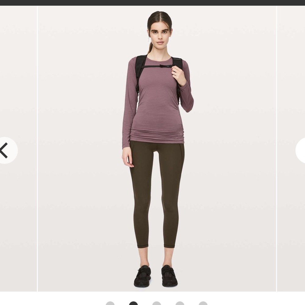 Lululemon Ruche Of Adrenaline Long Sleeve
Antique Bark - Picture 4 of 9